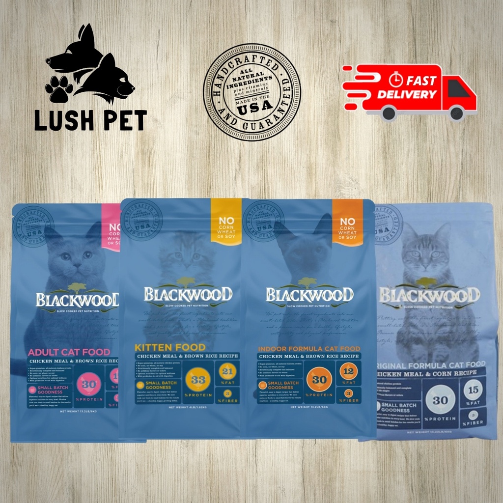 BLACKWOOD Cat Dry Food Adult / Kitten / Indoor / Original (6 kg