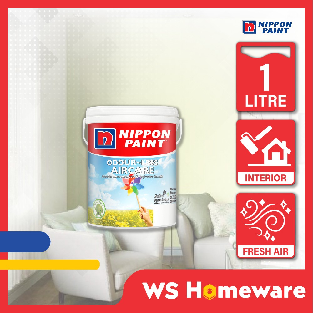WS Cat Nippon Paint Odourless Air Care White Nippon Odourless Air Care