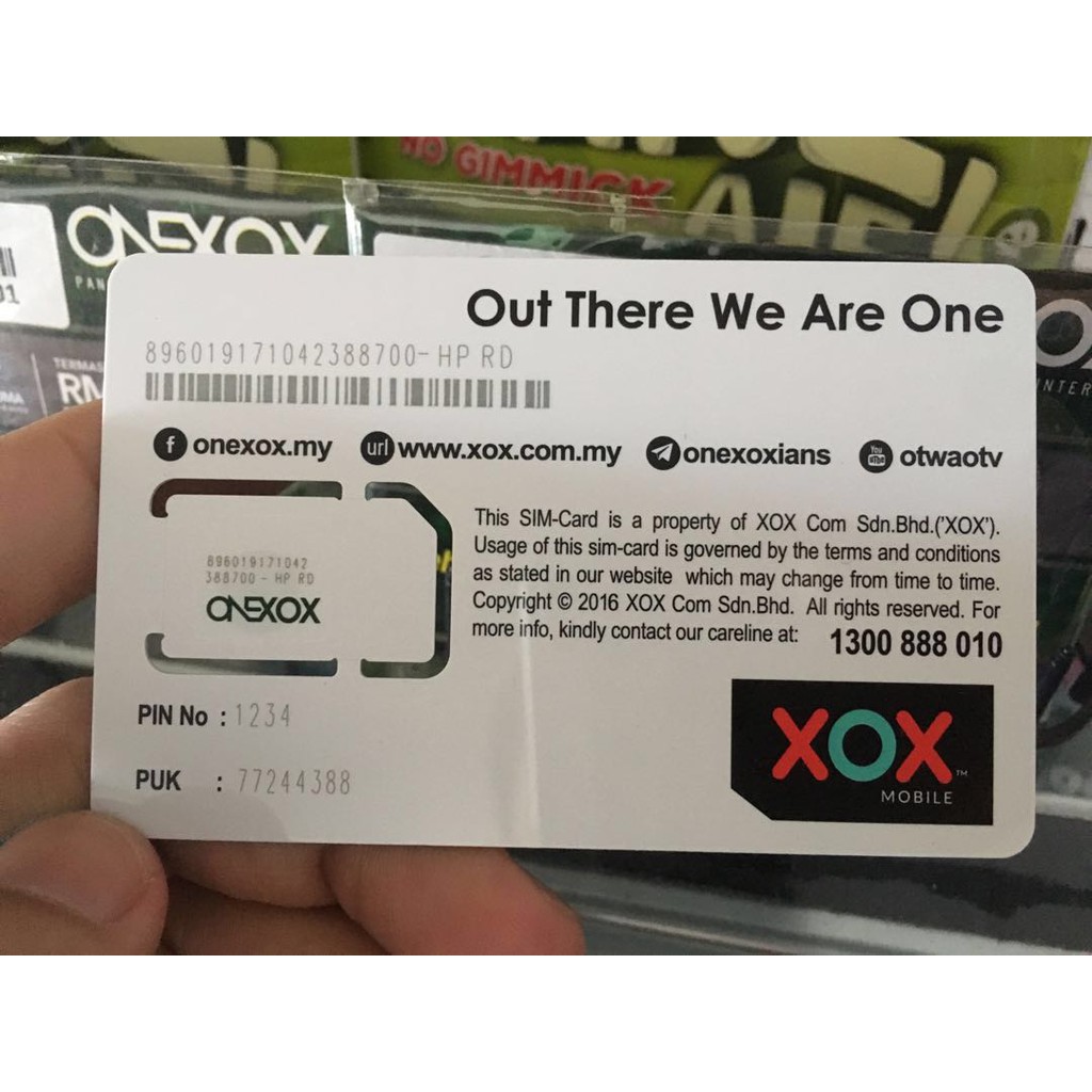 kad sim xox Andrew James