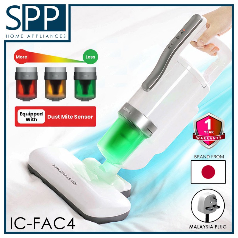 SPP Iris Ohyama ICFAC4 Latest Version Dust Mite Vacuum Cleaner for bed