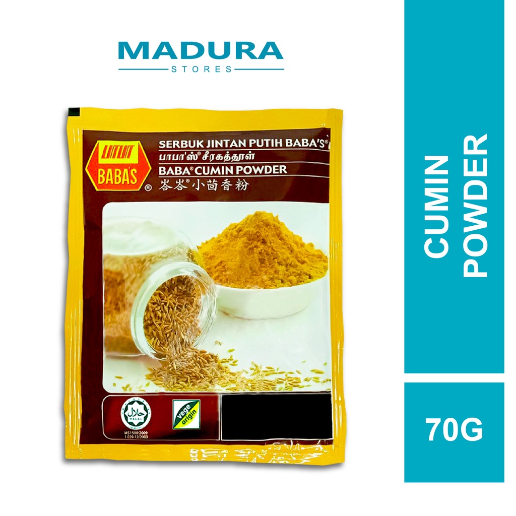 Baba's Cumin Powder 70g (Serbuk Jintan Putih) Shopee Malaysia
