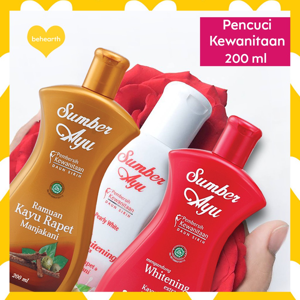 Sumber Ayu Pencuci Wanita Feminine Wash Triple Whitening Kayu Rapet 90