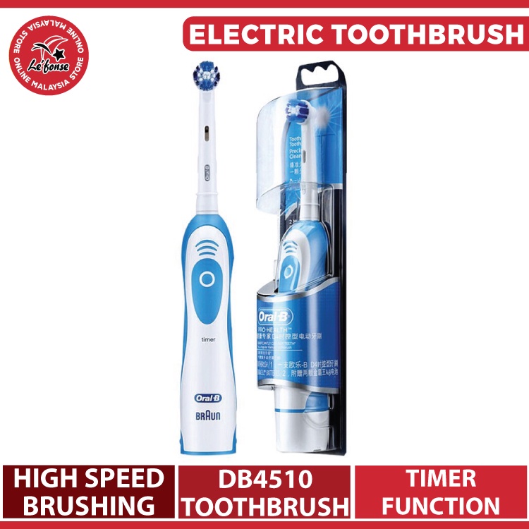 OralB DB4510 Timer Electrical Advance Power Battery Toothbrush 1PC