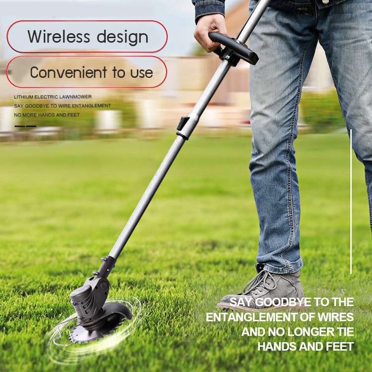 Free shipping Cordless Grass Trimmer lawn mower grass Cutter