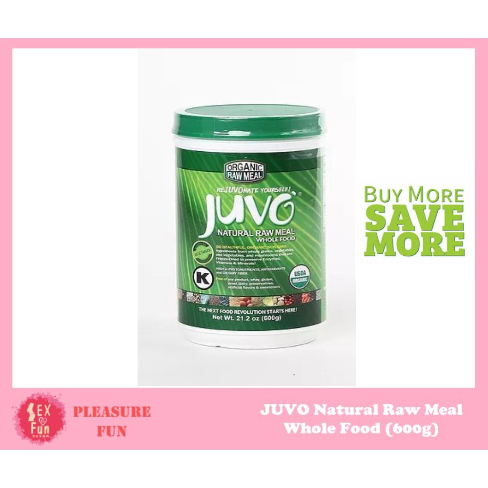 Organic Raw Meal JUVO Natural Raw Meal Whole Food 600g