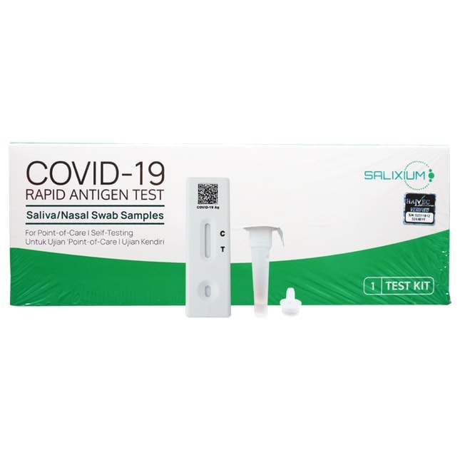 SALIXIUM Nasal and Saliva Covid Test Kit Rapid Antigen Self Test Kit 1