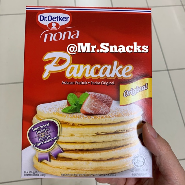 Dr Oetker Nona Pancake Mix 400gr [READY STOCK] Shopee Malaysia