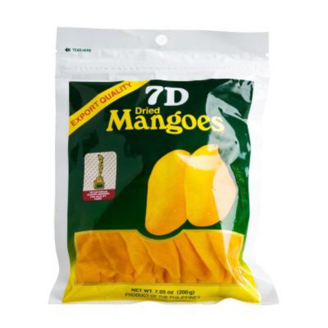 7D Dried Mangoes 200g Shopee Malaysia