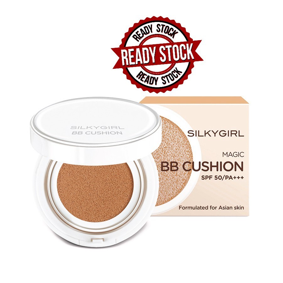 SILKYGIRL Magic BB Cushion SPF 50/ PA+++ Shopee Malaysia