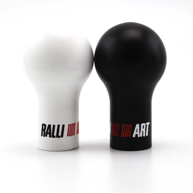 Racing Ralliart Black Resin Shift Knob Shifter Lever Knob for Mitsubishi etc. Shopee Malaysia