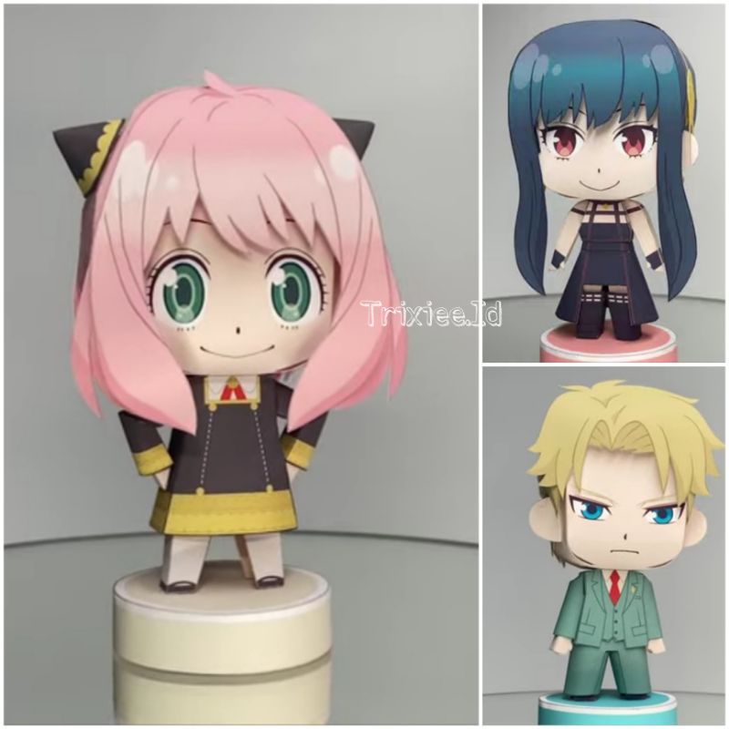 Papercraft Anya Spy x family/action figure/jcube Version