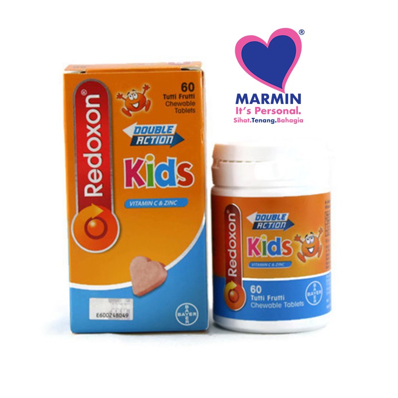 Redoxon Kids Vitamin C & Zinc 60’s (Tutti Fruity Flavour) Shopee Malaysia