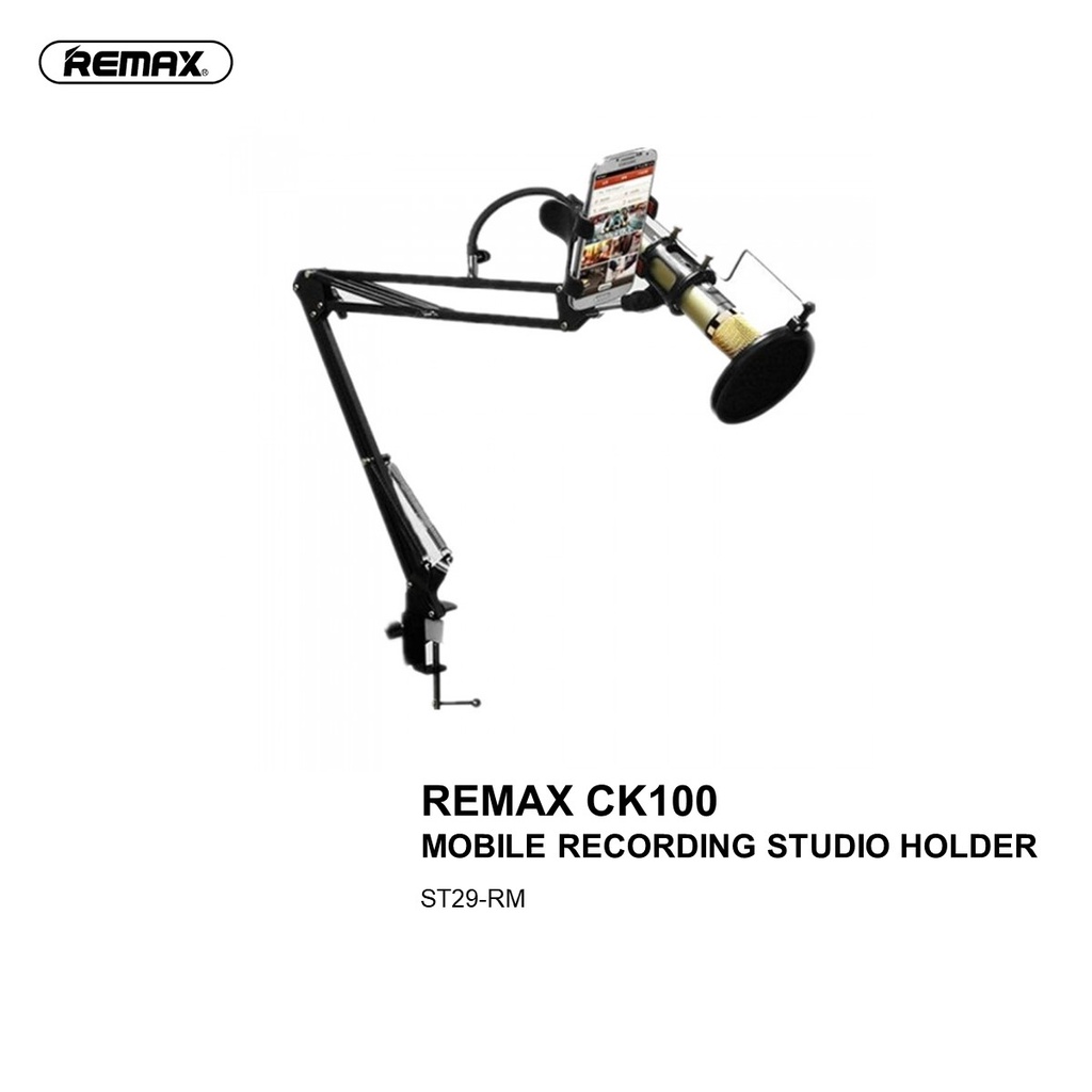 REMAX CK100 MOBILE RECORDING STUDIO HOLDER Shopee Malaysia