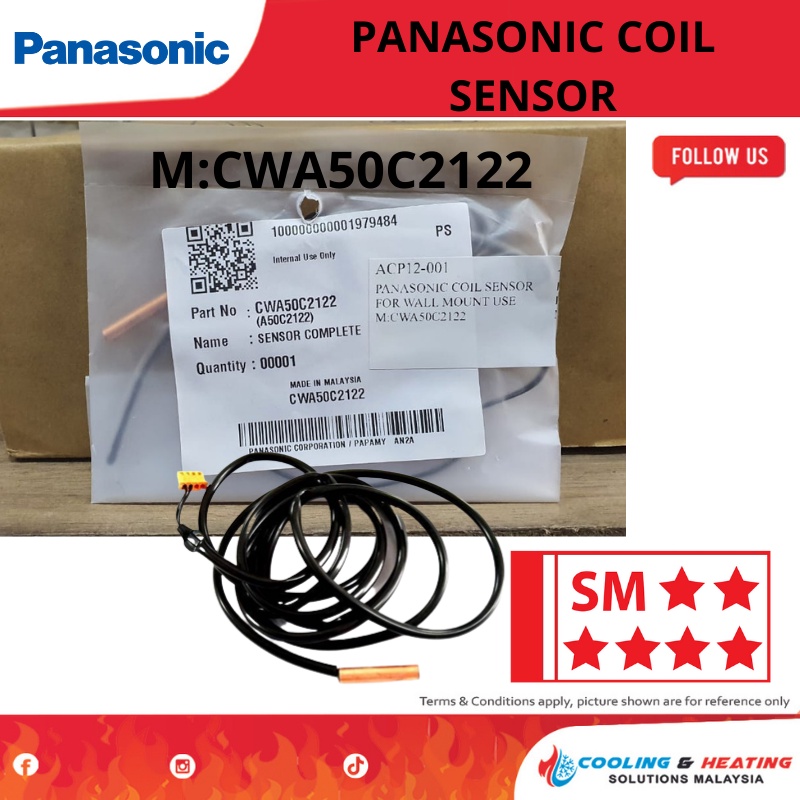 PANASONIC INDOOR COIL SENSOR COIL SENSOR Panasonic Copper Sensor Coil