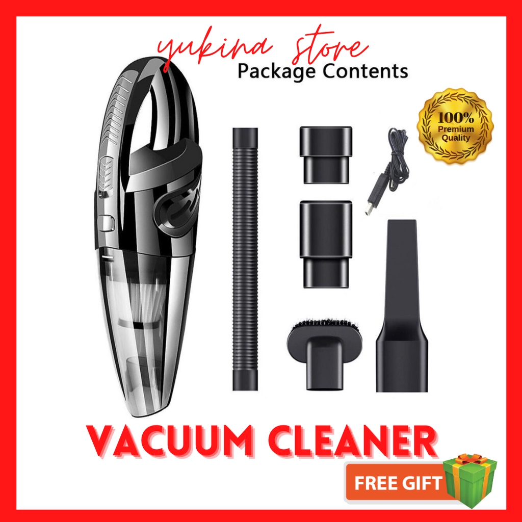 Rechargeable Cordless Wireless Vacuum Cleaner Wet Dry Vacuum & Car Vacuum Portable Hand