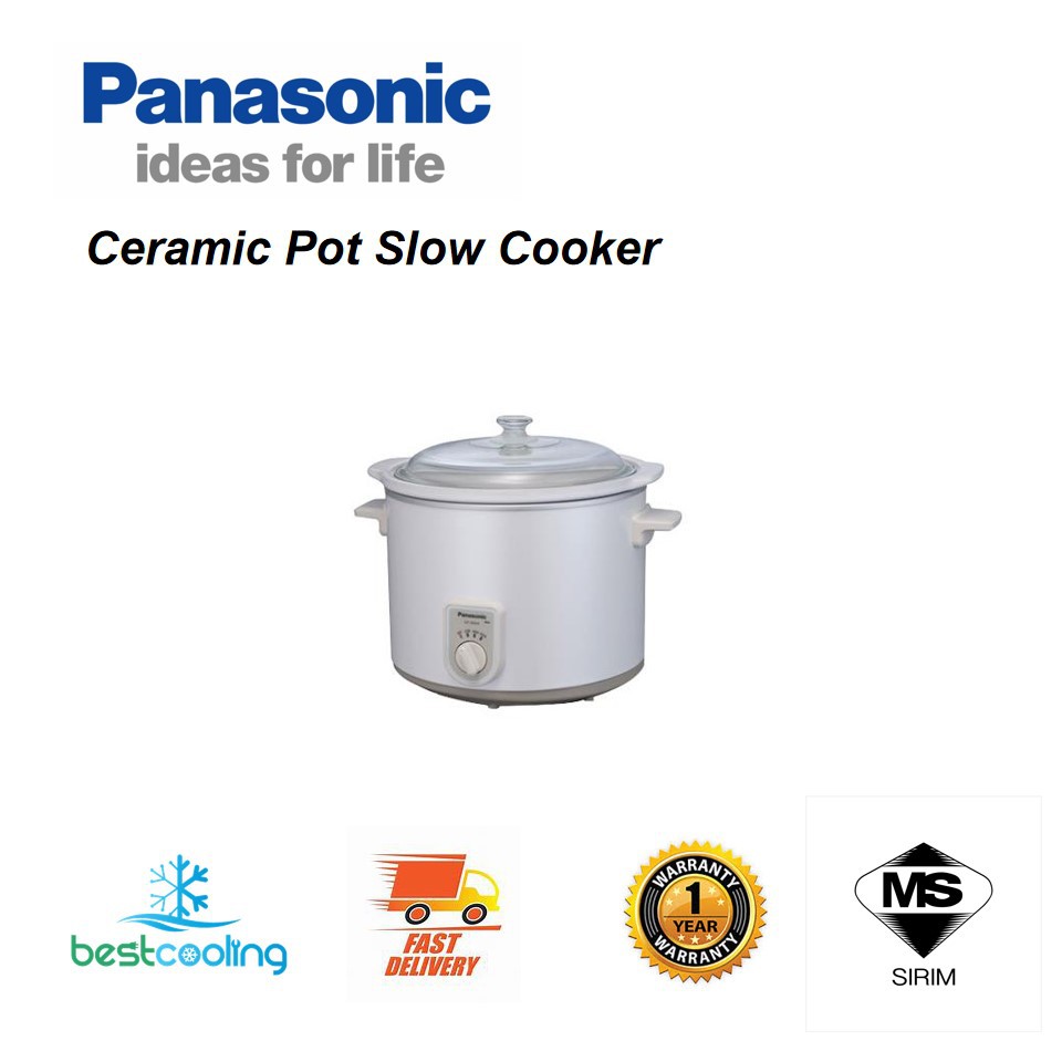 Panasonic Ceramic Pot Slow Cooker (1.5L,3L,5L) Shopee Malaysia