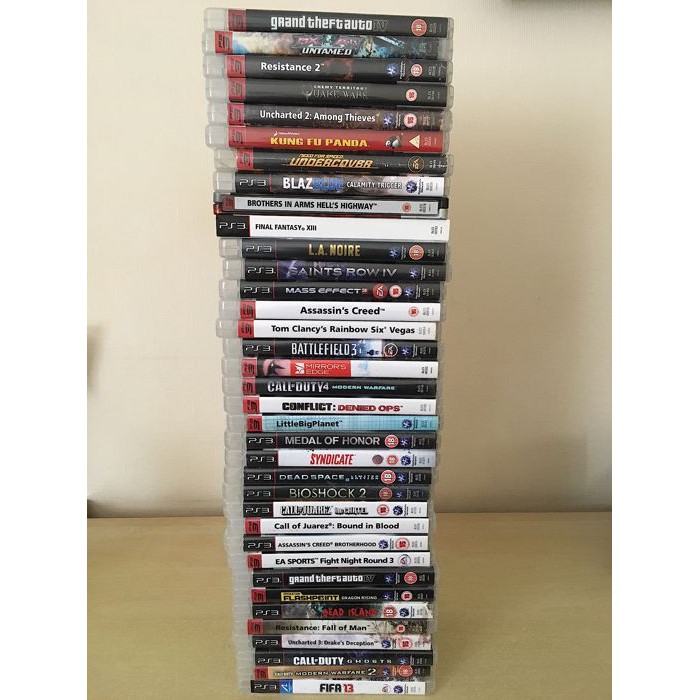 (Second Hand) Ps3 Games Lot 3 Clear Stock Shopee Malaysia