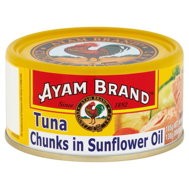 Ayam Brand Tuna Chunks in Sunflower Oil/ Chunks in Water/ Tuna Mayones