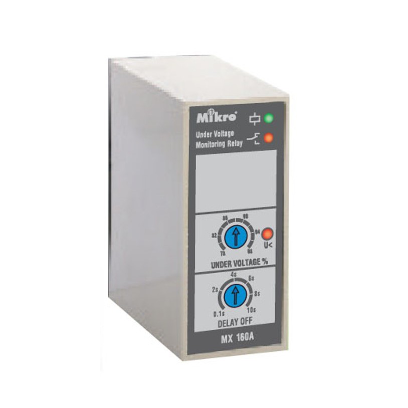 MIKRO MX160A UNDER VOLTAGE MONITORING RELAY 3PHASE Shopee Malaysia