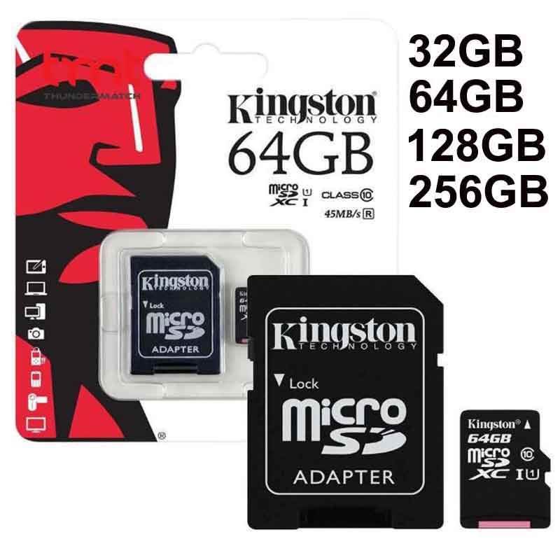 Kingston Canvas Select 256GB / 128GB/64GB/32GB/ Class 10 80MB/s Micro