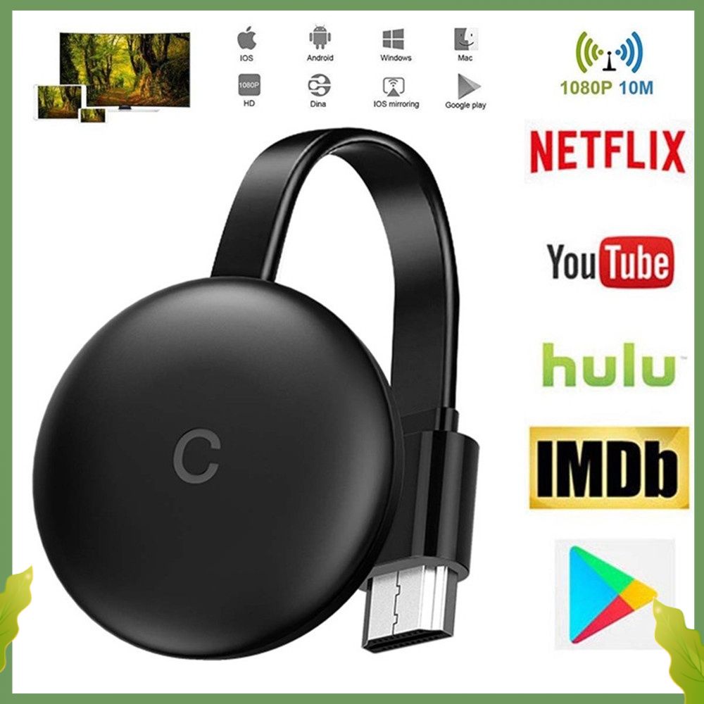Chromecast G12 TV Streaming Wireless Miracast Airplay Google Chromecast