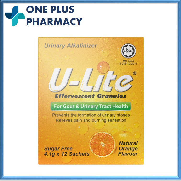 ULITE Effervescent Granules Sachet For Gout, Urinary tract infections