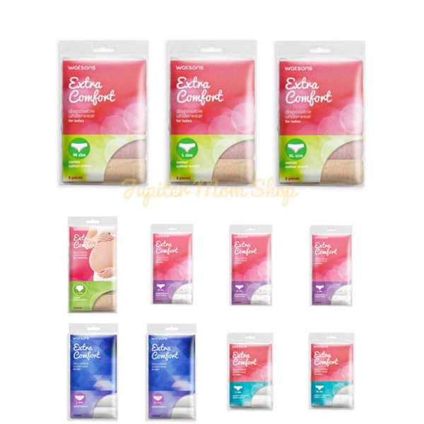 Watsons Disposable Underwear for Ladies and Men Cotton / Polypropylene