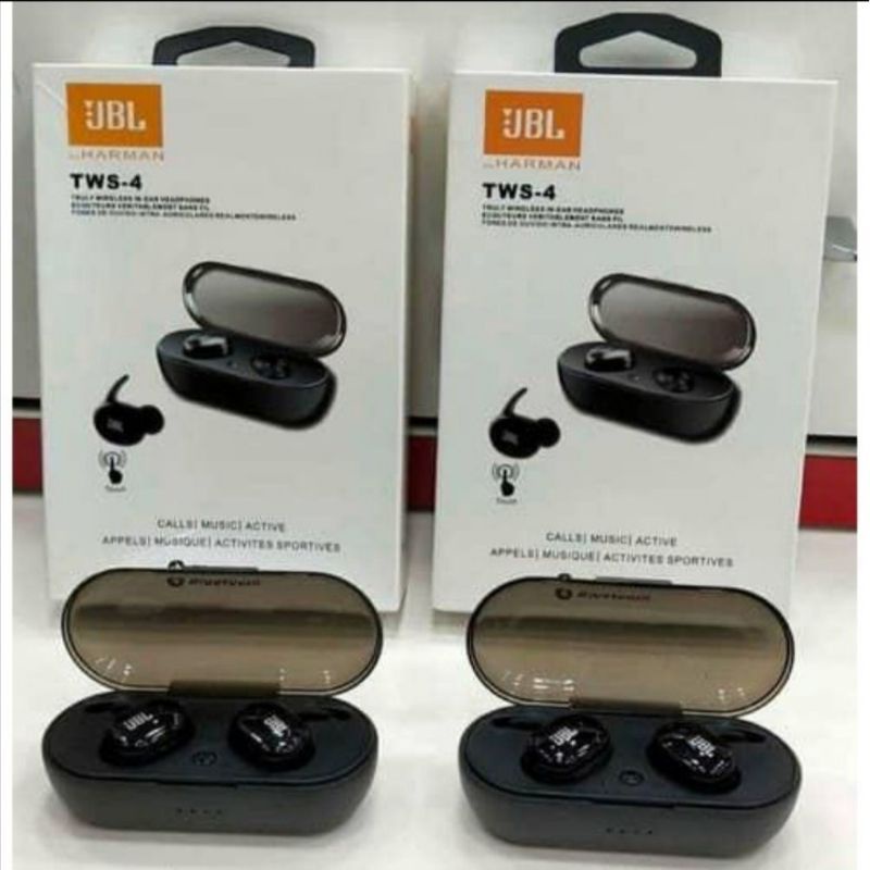 NEW HARMAN JBL TWS4 True Wireless Headphones Bluetooth5.0 Shopee Malaysia