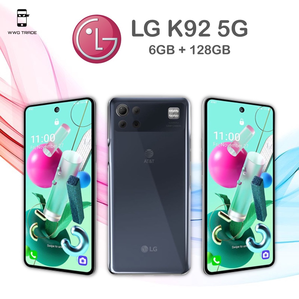 Original LG K92 5G Snapdragon 690 5G 6GB RAM + 128GB Storage Shopee