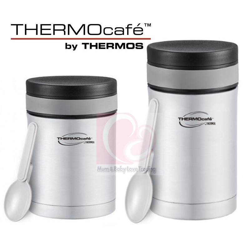 Thermos Thermocafe Basic Living Food Jar With Spoon 350ml/500ml (1pc