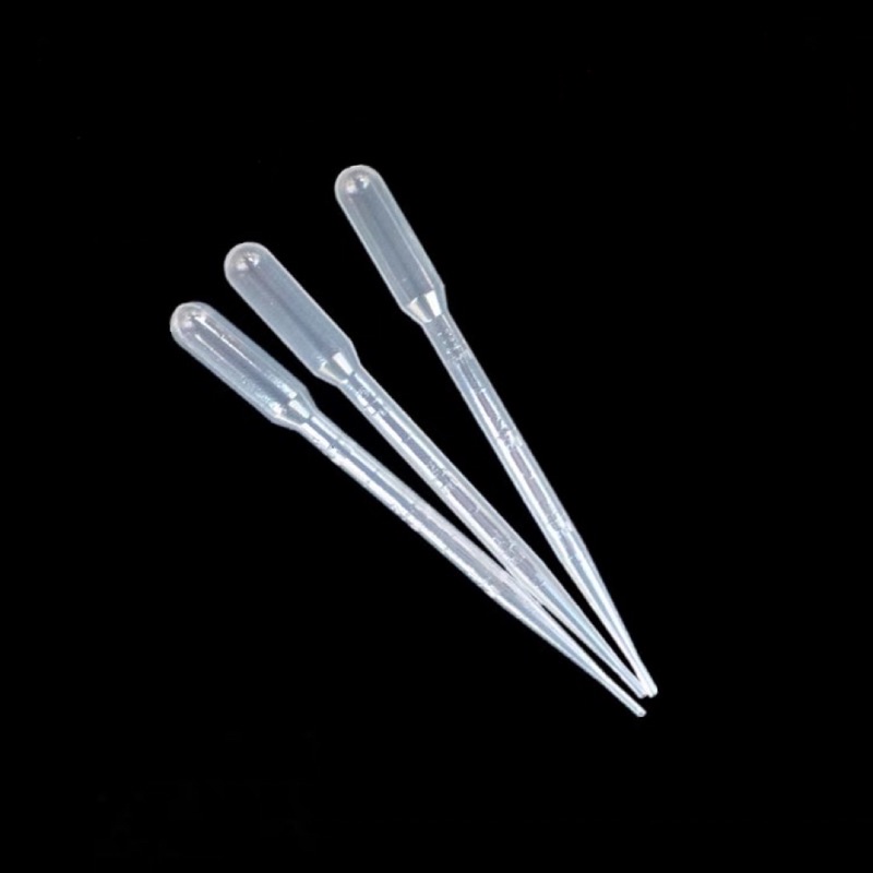3ml Mini Plastic Dropper Disposable Transfer Pipettes Graduated