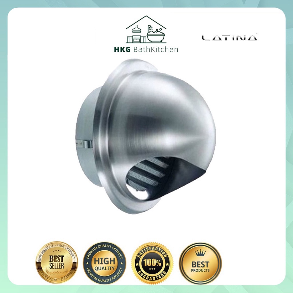 Hood Ducting Aluminium Wall Cap(150mm) LATINA Shopee Malaysia