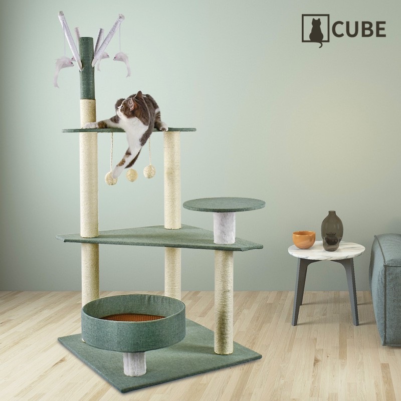 【Meoof】120cm XL Cat Tree Cat Bed Cat Scratcher Cat Playing