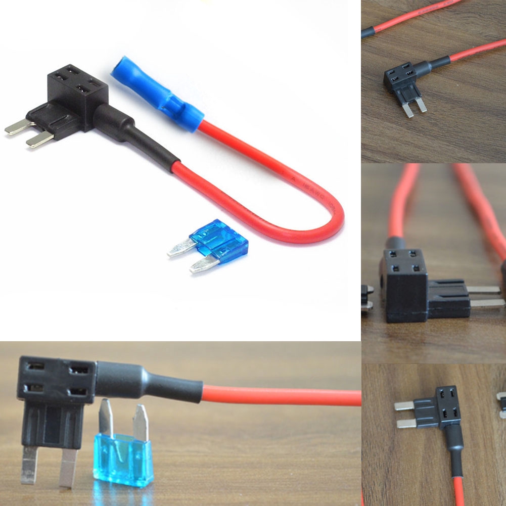 Car Vehicle Fuse Box Holder Adapter Cable Tap Shopee