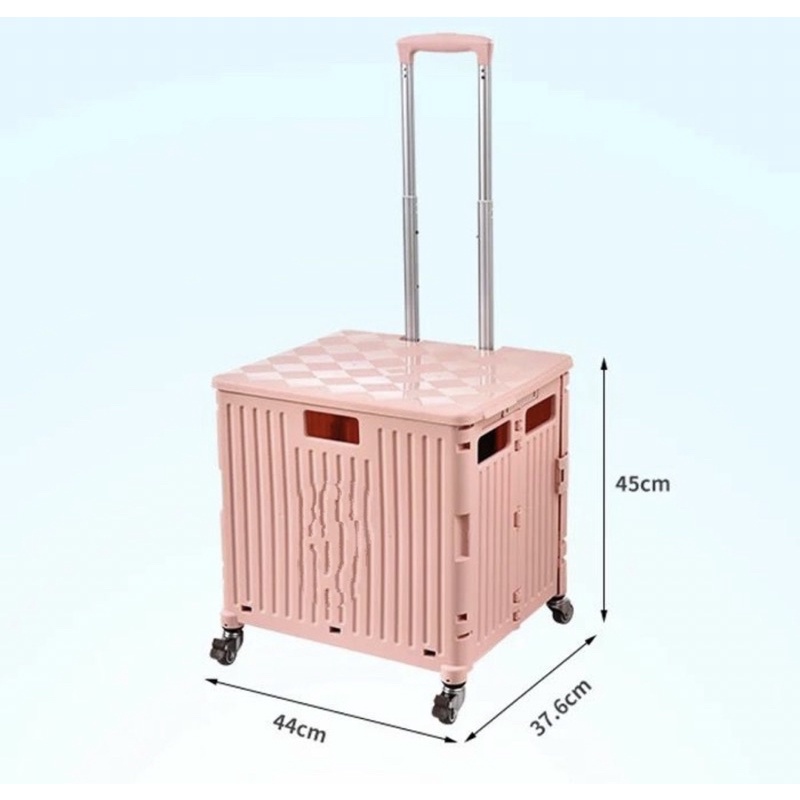 65L Large Capacity Trolley Shopping Cart (Minor Defect Slightly