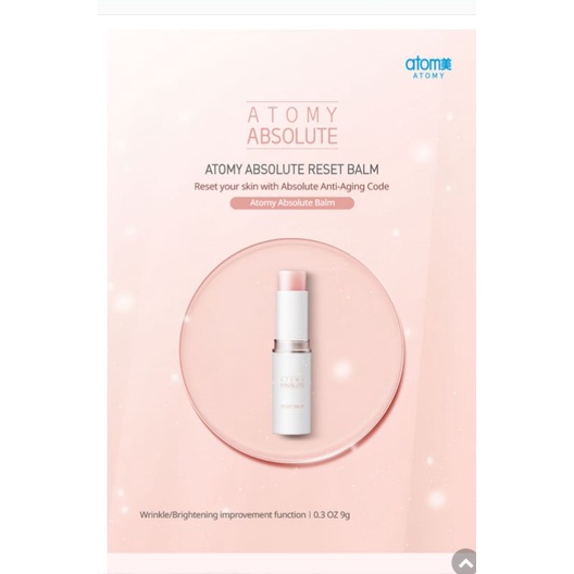 ATOMY ABSOLUTE RESET BALM stick of almight code of cellactive amplouse