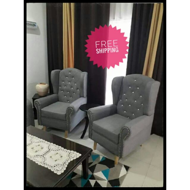 WING CHAIR MURAH SEPASANG FREE SHIPPING Shopee Malaysia