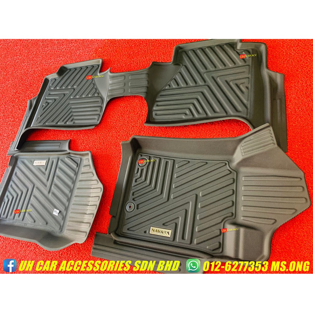 Nissan Navara NP300 Pro 4x 2021 PE Floor Car Mat Carpet Carpet READY