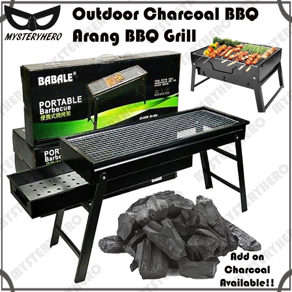 Goods in stock MysteryHero Portable BBQ Grill Outdoor Folding Barbecue