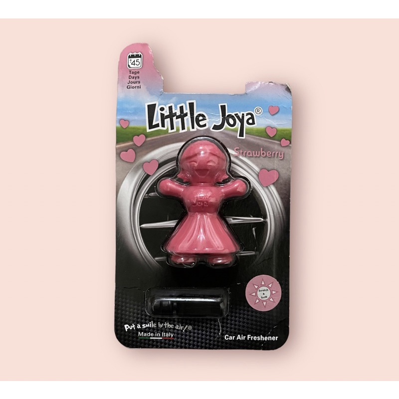 Little Joe Joya 3D Strawberry Scent Car Air Freshener Shopee Malaysia
