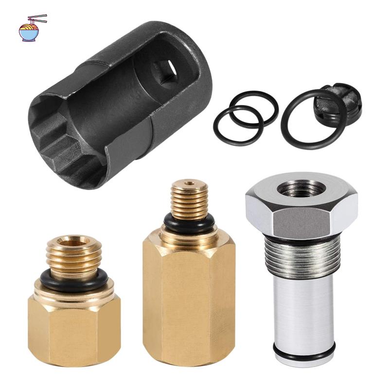 6.0 High Pressure Oil Pump IPR Vae Air Test Fitting Tool for Ford 6.0L Powerstroke Crude Oil s