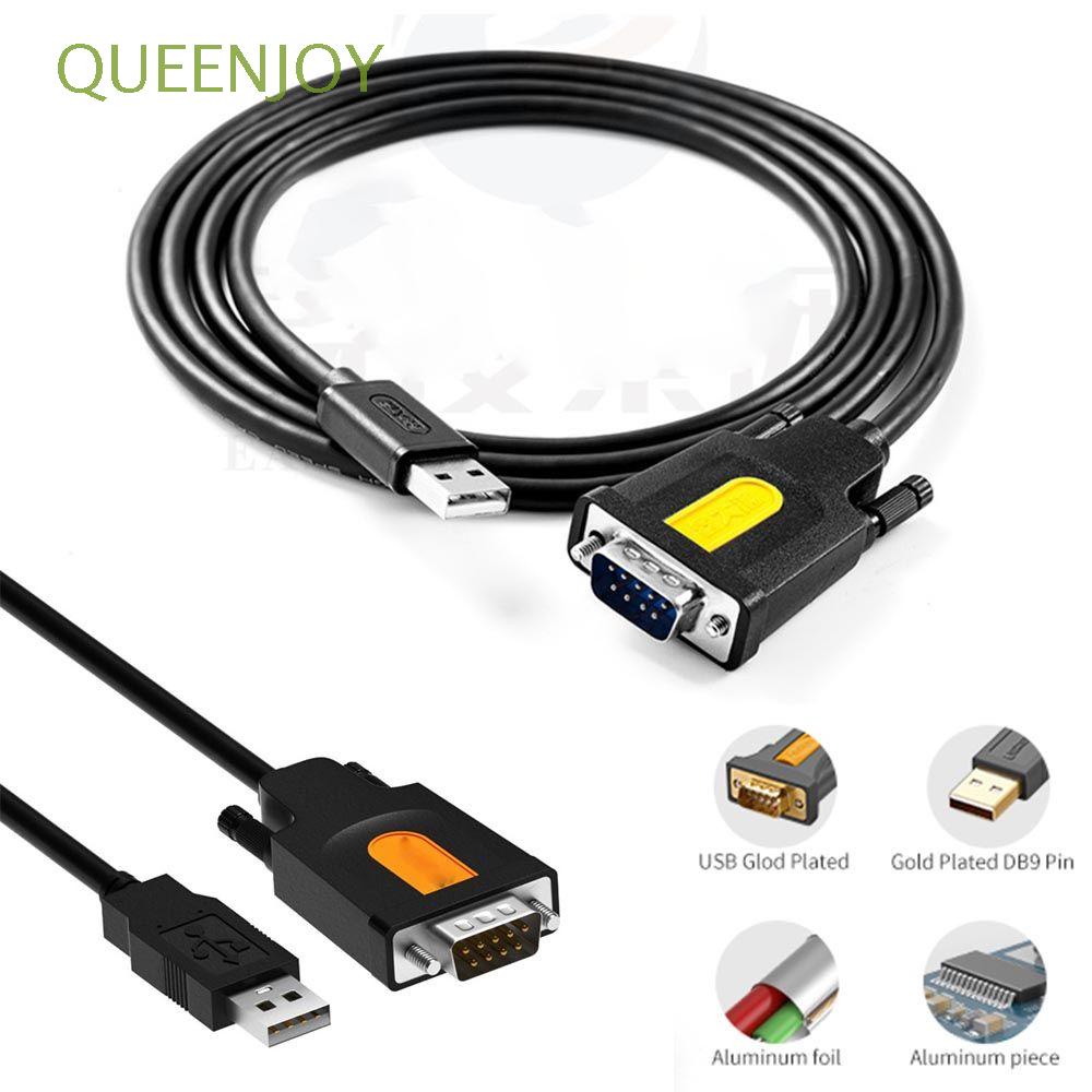 QUEENJOY Support Windows Computer Cables DB9 Serial Port Line USB to