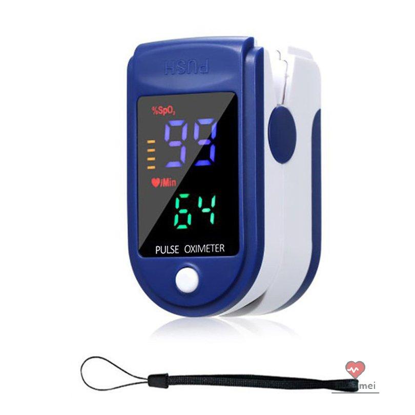 Medidor De Oxígeno En Sangre Para Oxímetro De Pulso De Dedo Spo2 Portátil Monitor De Frecuencia Cardíaca | Shopee España