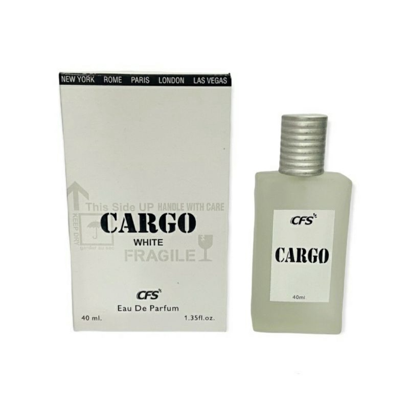 CFS CARGO WHITE APPAREL PERFUME SPRAY 40 ML Shopee India