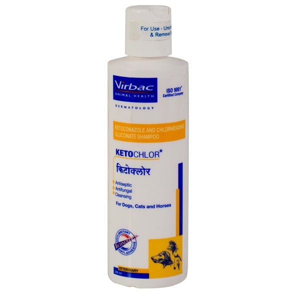 Virbac KETOCHLOR® is a medicated shampoo for treatment of infectious