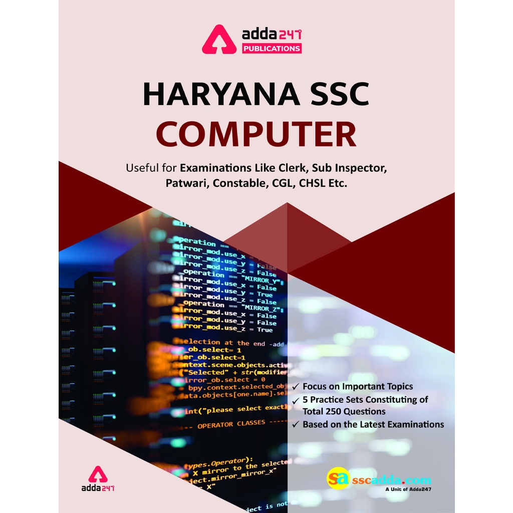 Haryana SSC Computer Book Shopee India