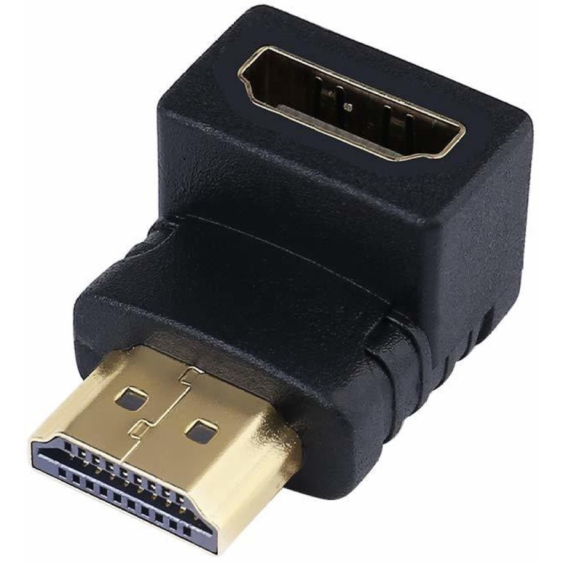 Fedus L Shape HDMI Male to HDMI Female Jointer Converter 0.01 m HDMI