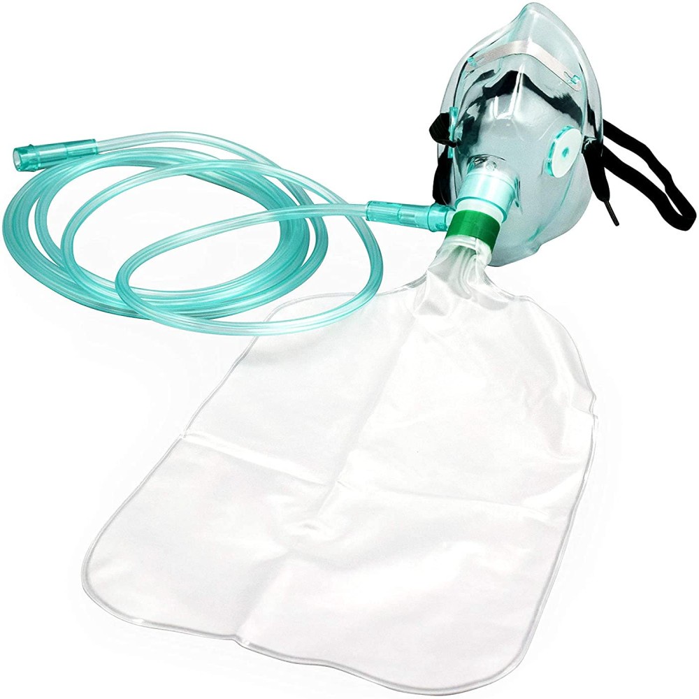 Romsons Oxygen Mask With NonRebreather Bag And Tubing Shopee India
