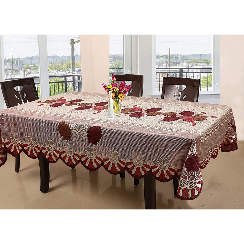 Jainco Decor Cotton 4 Seater Center Dining Table Cloth (36" x 60