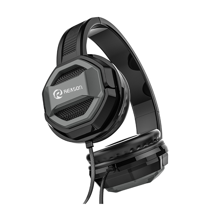 REASON GH 208 WIRED GAMING HEADPHONES with MIC, High Quality Sound